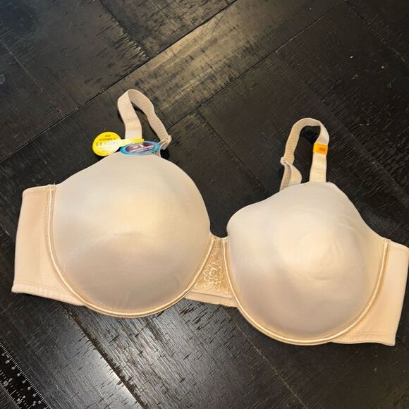 Vanity Fair Full Figure Beauty Back Smoothing Bra 46DD​ - Picture 1 of 8